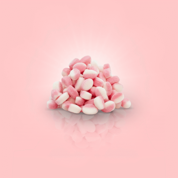 BUBS Sour Vanilla & Strawberry Ovals